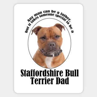 Staffordshire Bull Terrier Dad Sticker